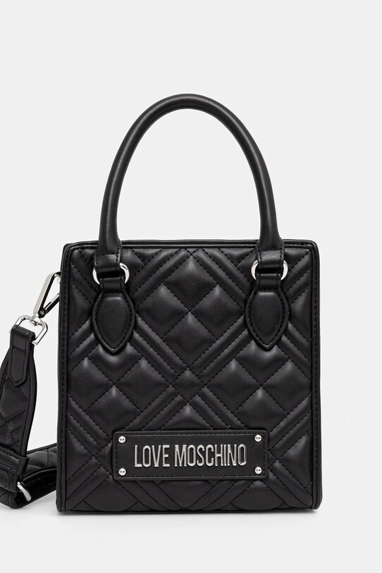 Чанта Love Moschino изкуствен черен JC4211PP0MLA000B