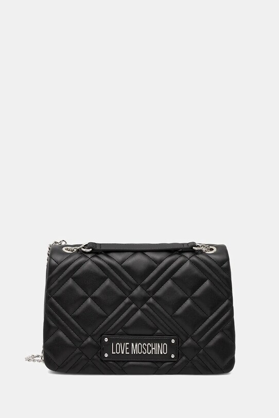 Love Moschino torebka aplikacja czarny JC4153PP0MLA000B