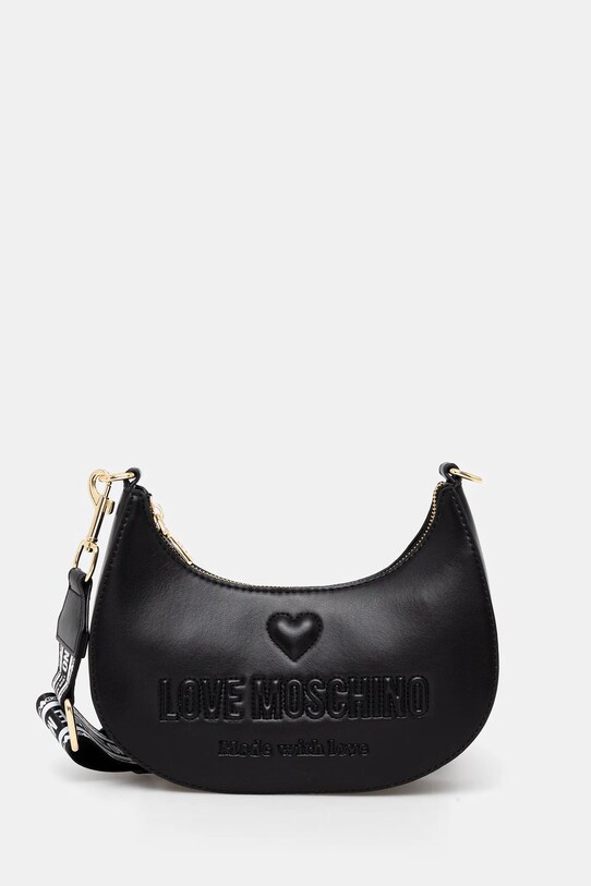Love Moschino kézitáska szintetikus bőr fekete JC4219PP0MKF0000