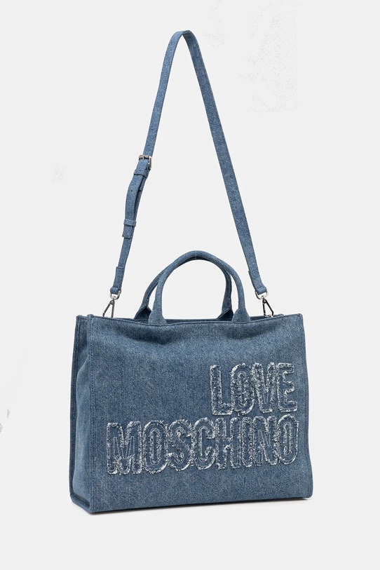 Love Moschino torebka jeansowa JC4242PP0MKM0750 niebieski SS25