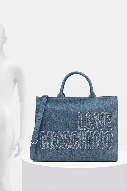 Love Moschino torebka jeansowa JC4242PP0MKM0750