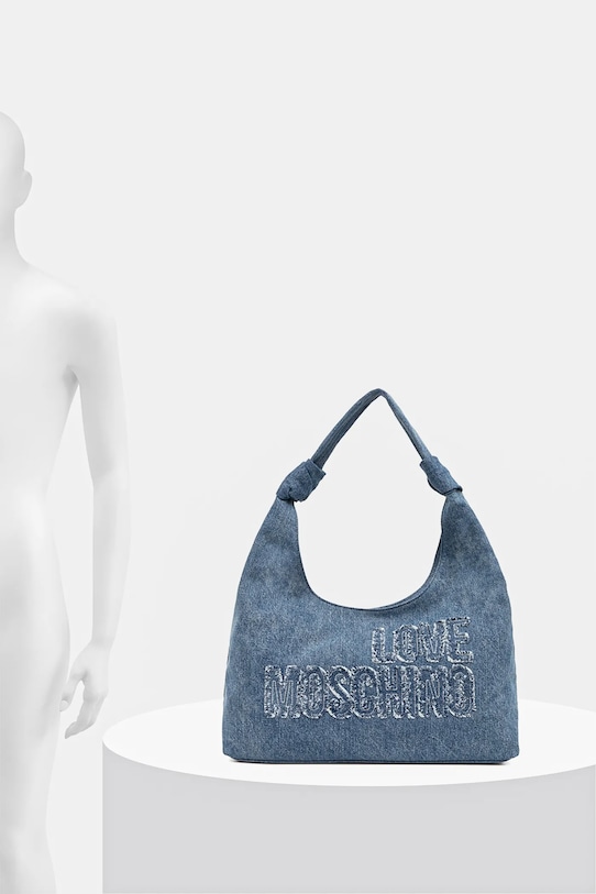 Love Moschino torebka jeansowa JC4243PP0MKM0750