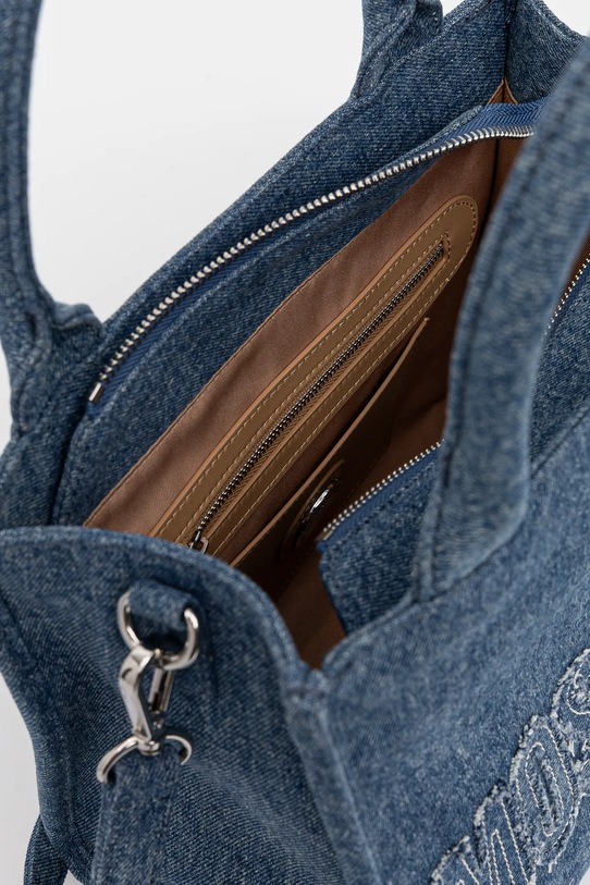 Love Moschino borsa in jeans blu JC4244PP0MKM0750