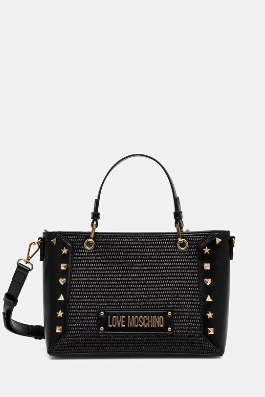Kabelka Love Moschino textilní černá JC4276PP0MKW100A