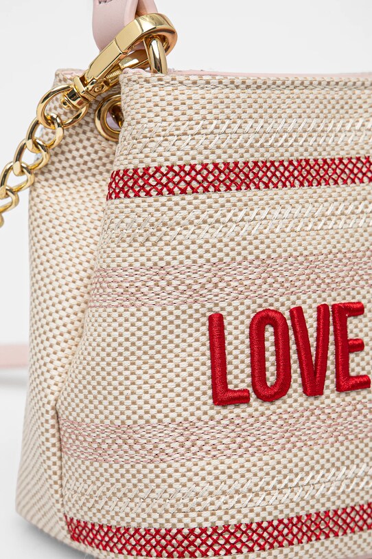 Kabelka Love Moschino béžová JC4240PP0MKO110A