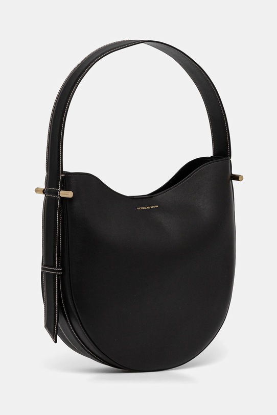 Victoria Beckham torebka skórzana B125AAC006325A czarny SS25
