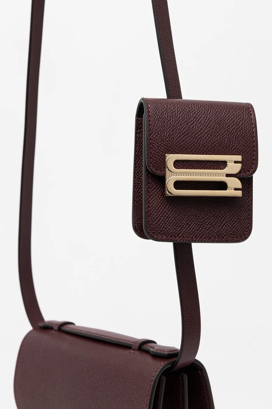 Victoria Beckham poseta de piele burgundia B225AAC006523A