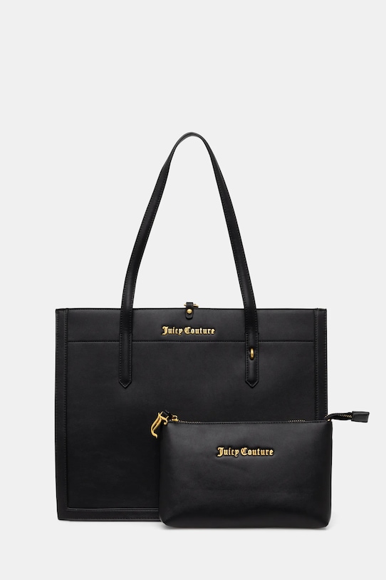 Juicy Couture torebka Lily mieści A4 czarny BEJLL8752WVP