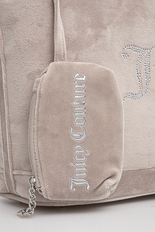 Велюрова сумочка Juicy Couture Kimberly бежевий BEJQL8761WPO