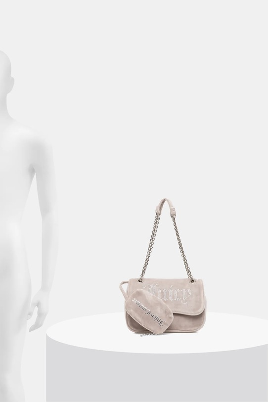 Βελούδινη τσάντα Juicy Couture Kimberly BEJQL8762WPO