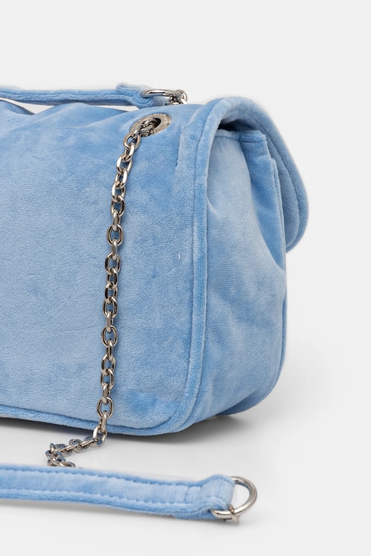 Torba od velura Juicy Couture Kimberly BEJQL8762WPO plava SS25