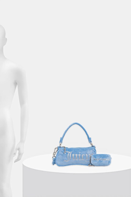 Velurová kabelka Juicy Couture Kimberly BEJQL8767WPO