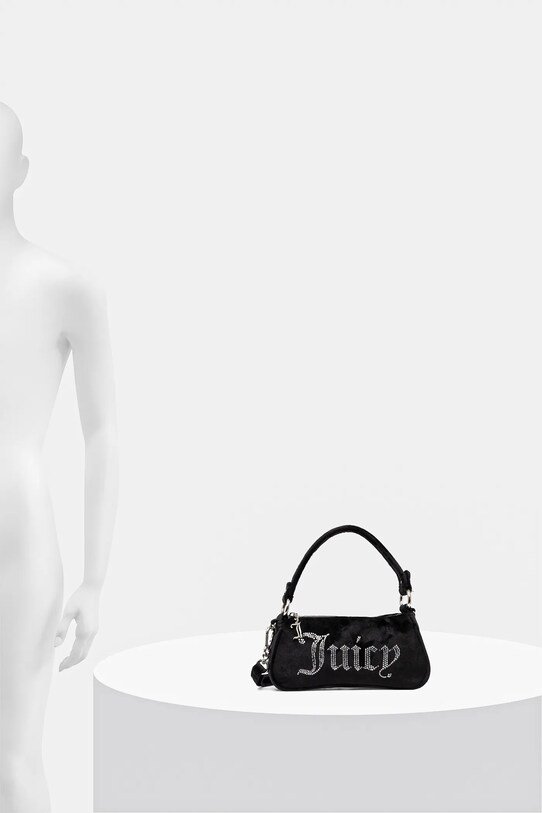 Juicy Couture geantă de mână din catifea Kimberly BEJQL8767WPO