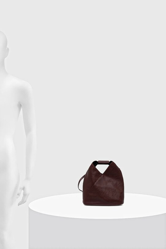 MM6 Maison Margiela torebka SB6WD0026.P8396.T5016 bordowy