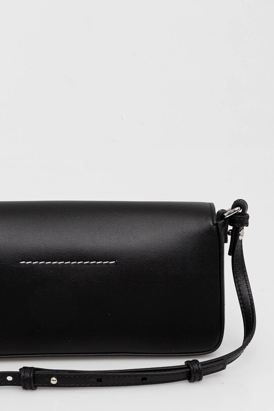 Аксесуари Шкіряна сумка MM6 Maison Margiela SB6WG0018.P8327.HA751 чорний