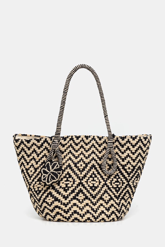 Hoss Intropia torebka nie mieści A4 beżowy 2059300