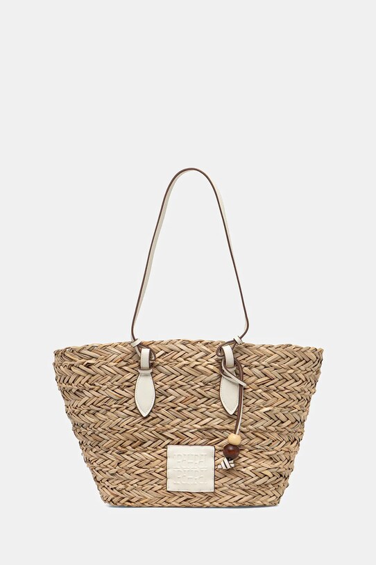 Pedro del Hierro kosz plażowy mieści A4 beżowy 1119578