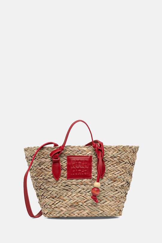 Plážový koš Pedro del Hierro nášivka růžová 1119579