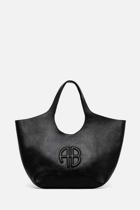 Сумочка Anine Bing Medium Lili Tote гладкий чёрный A.13.10760