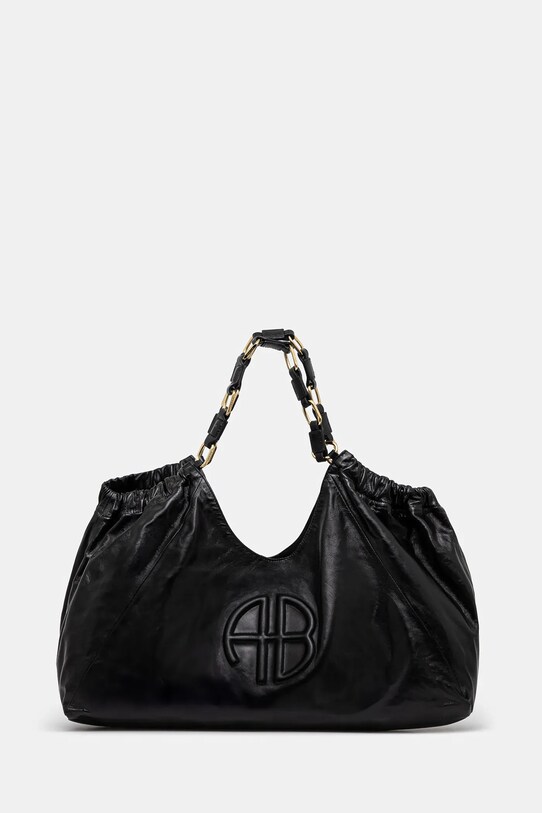 Anine Bing poseta de piele Kate Tote uni negru A.13.3087
