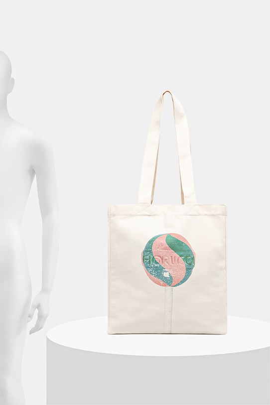 Бавовняна сумка Fiorucci Lollipop Print Canvas Tote U02SPABA275CO03WH02