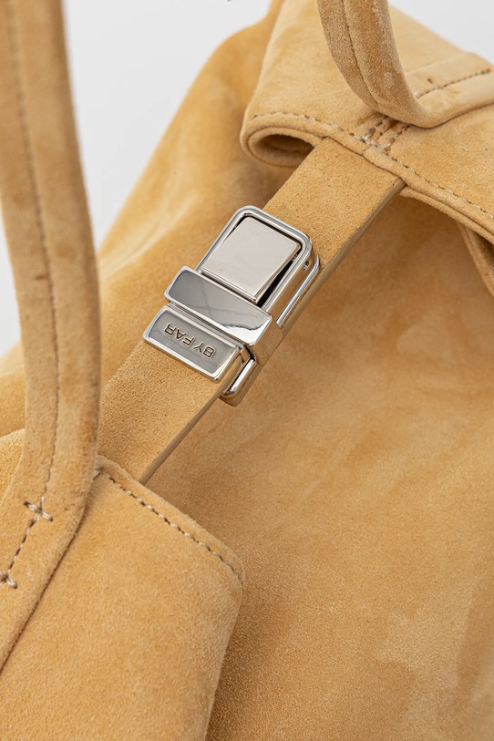 Кожаная сумочка By Far бежевый MWBSB052KL007BG039PL