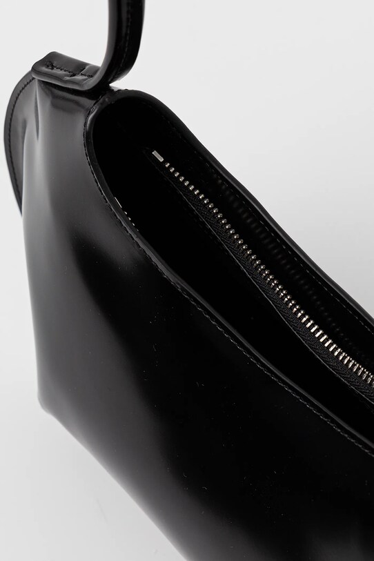 By Far poșetă de piele MWBSB056CL017BK001PL negru