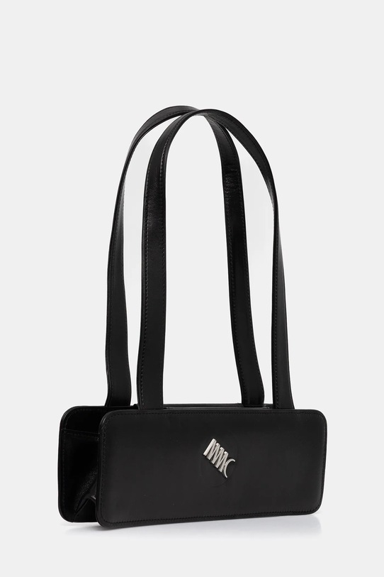 MMC STUDIO borsa a mano in pelle NETTUNO nero SS25