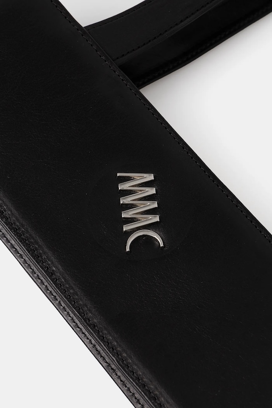 MMC STUDIO borsa a mano in pelle nero NETTUNO