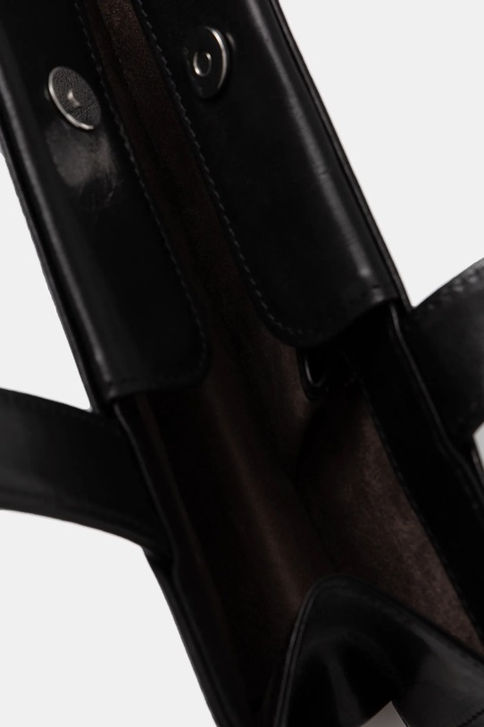 MMC STUDIO borsa a mano in pelle NETTUNO nero