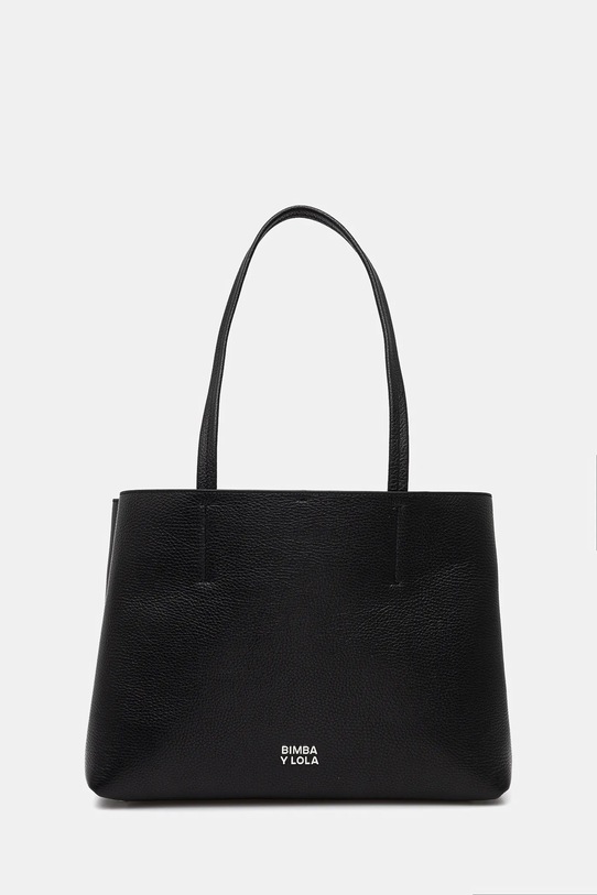 Bimba Y Lola geantă de piele uni negru 251BBBJ3Z.10000