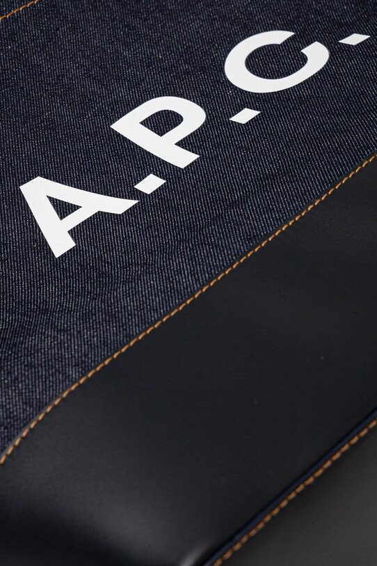 Сумочка A.P.C. Tote Axel E W темно-синій CODDP.M61917