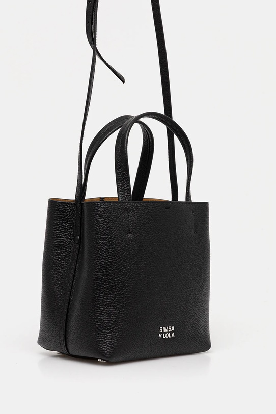 Bimba Y Lola torebka skórzana 251BBBJ5L.10000 czarny SS25
