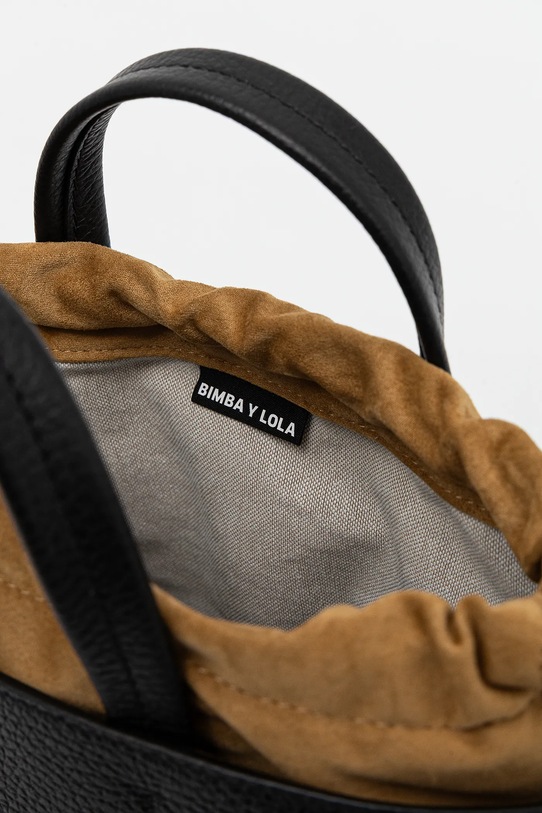 Bimba Y Lola geantă de piele 251BBBJ7L.10000 negru