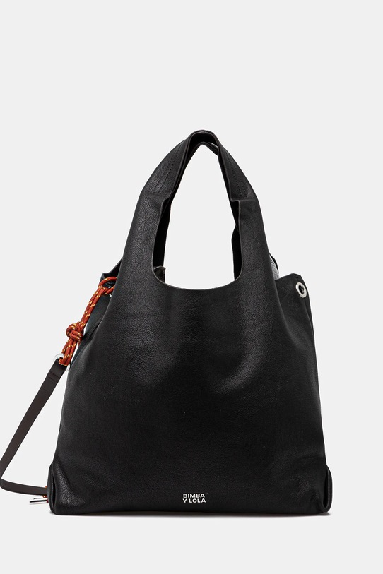 Bimba Y Lola torebka skórzana skóra licowa czarny 251BBBJ8C.10000