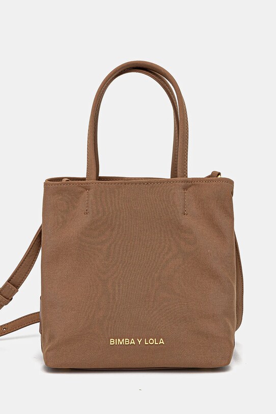 Bimba Y Lola torebka skóra licowa brązowy 251BBIJ5L.15614