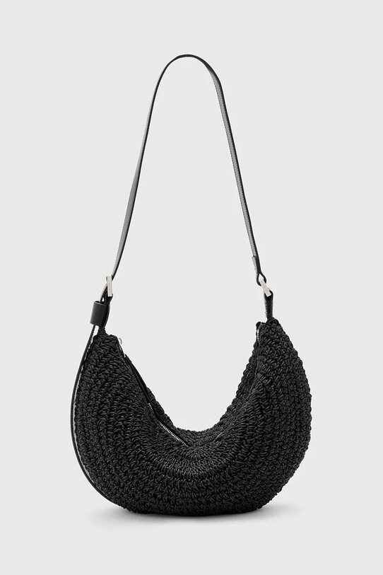 Kabelka AllSaints HALF MOON nevejde se A4 černá W118XC