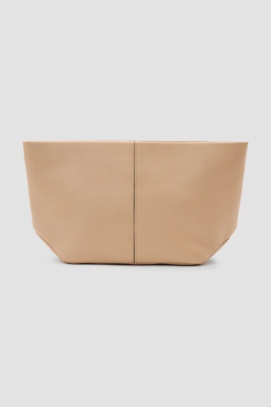 AllSaints borsetă de piele HEX E/W uni bej W276XC