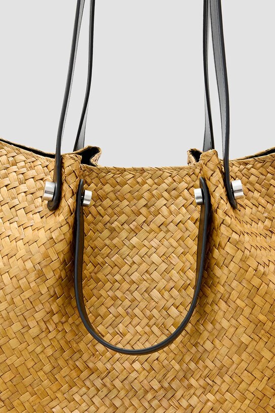 AllSaints totebag ALLINGTON STRAW W277XC bej