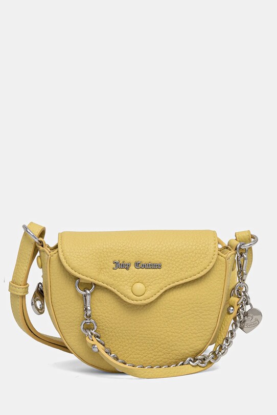 Juicy Couture torebka SUE nie mieści A4 żółty BEJ3S8744WVP