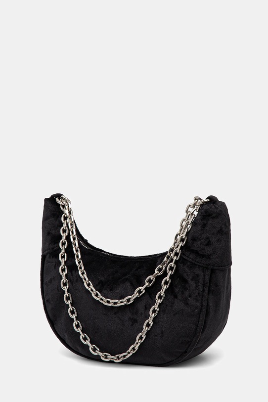 Akcesoria Juicy Couture torebka welurowa KIMBERLY BEJQL8764WPO czarny