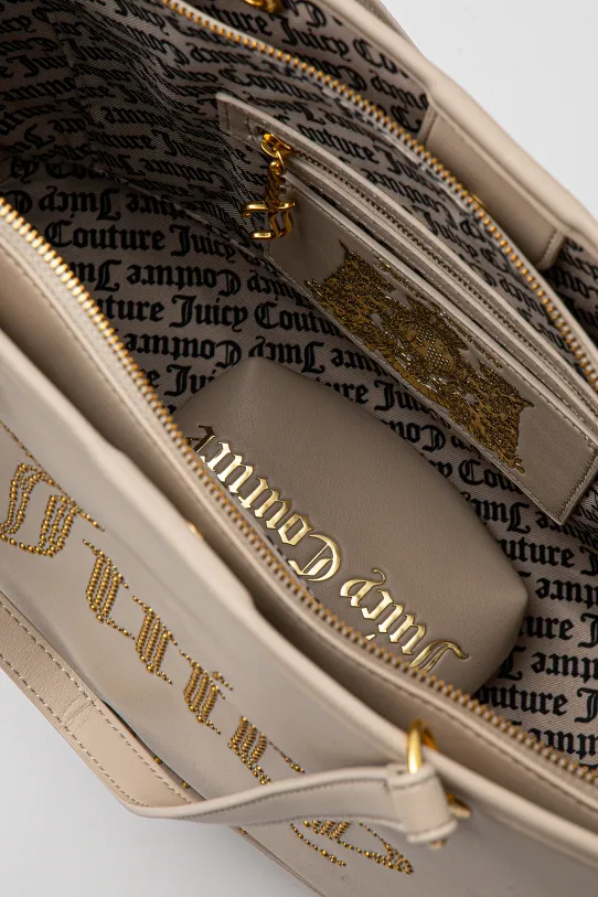 Juicy Couture torebka KIMBERLY PU BEJQL8797WVP beżowy