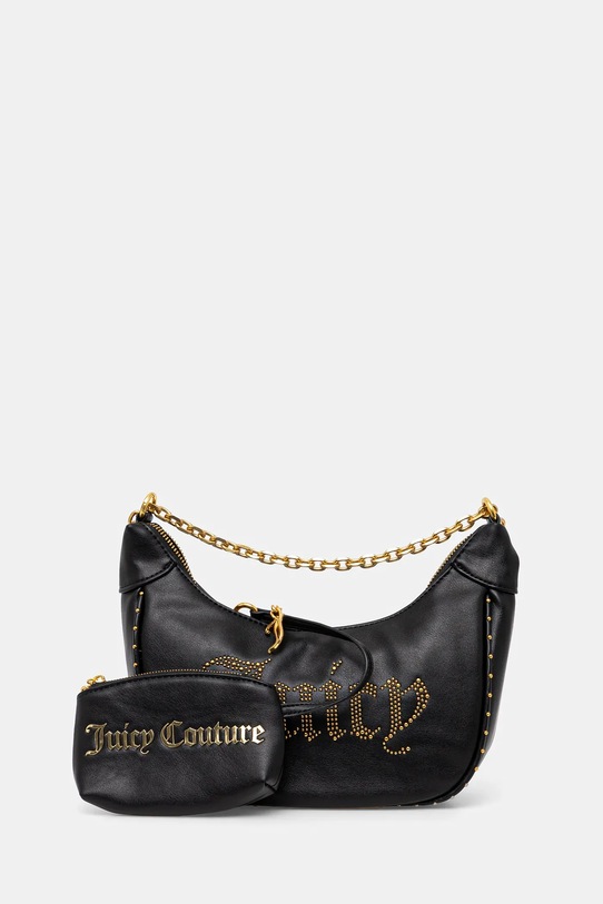 Juicy Couture kézitáska KIMBERLY PU szintetikus bőr fekete BEJQL8800WVP