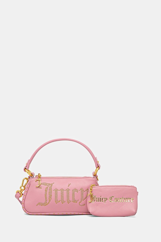 Juicy Couture torebka KIMBERLY PU nie mieści A4 różowy BEJQL8803WVP
