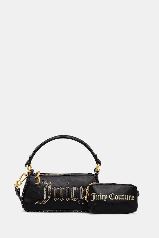 Τσάντα Juicy Couture KIMBERLY PU απλικέ μαύρο BEJQL8803WVP