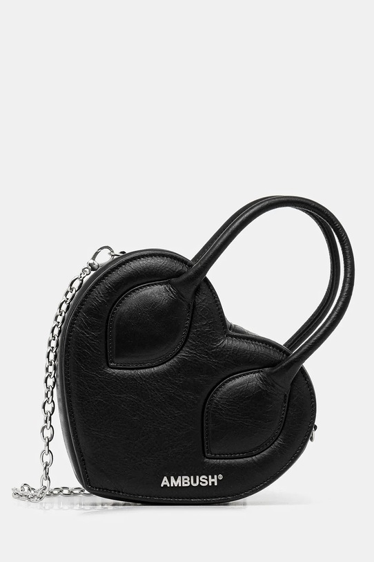 Heart Top Handle Bag απλό μαύρο 12115033