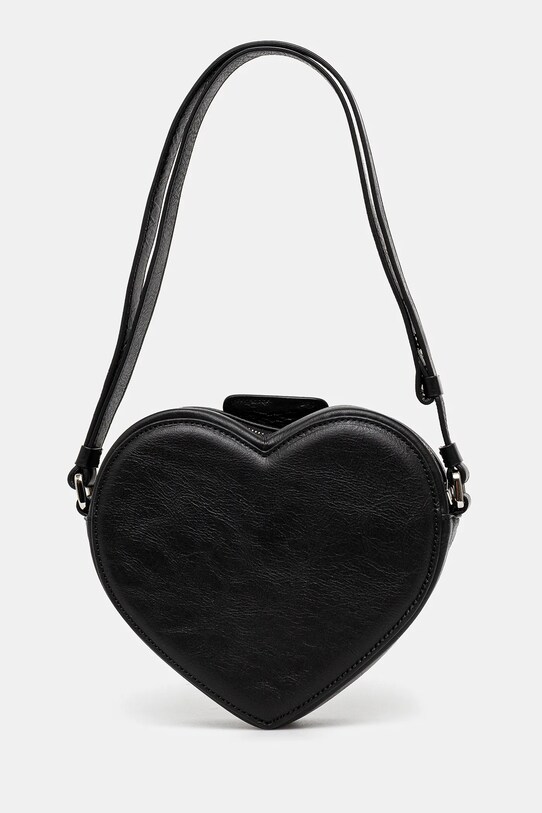 Dodaci Kožna torba AMBUSH Strapped Heart Shoulder Bag 12115063 crna