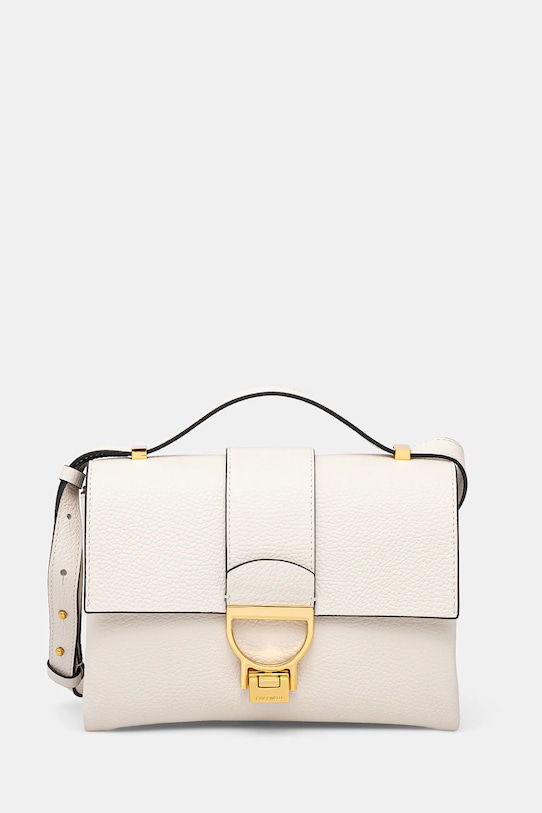 Coccinelle torebka skórzana ARLETTIS skóra licowa biały MD5.12.07.01