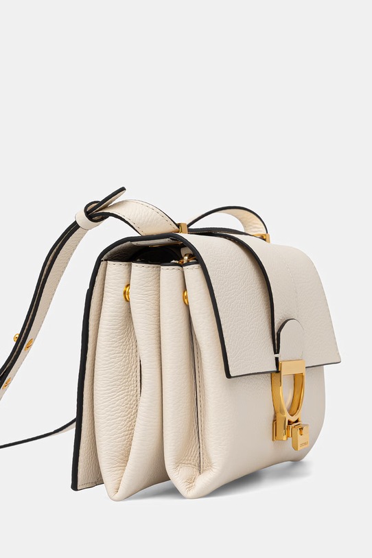 Шкіряна сумочка Coccinelle ARLETTIS MD5.12.07.01 бежевий SS25