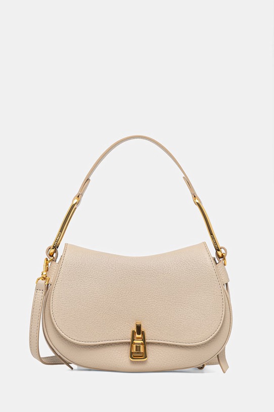 Coccinelle torebka COCCINELLEMAGIE SOFT skóra licowa beżowy PQR.58.01.01